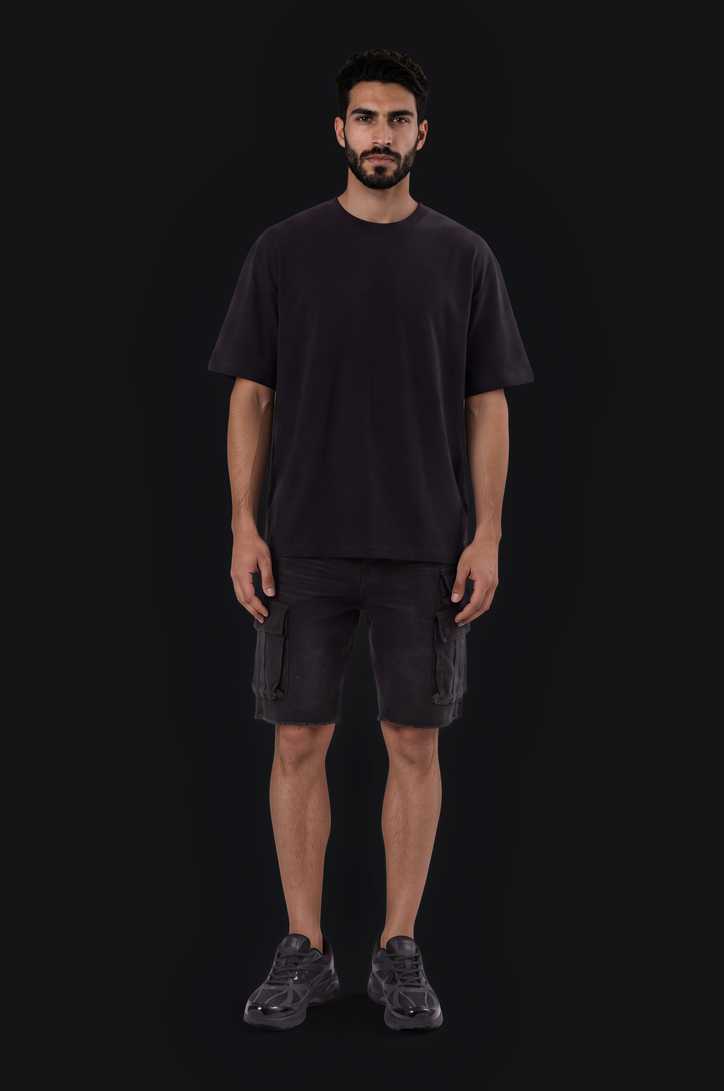 Cargo Shorts – Black