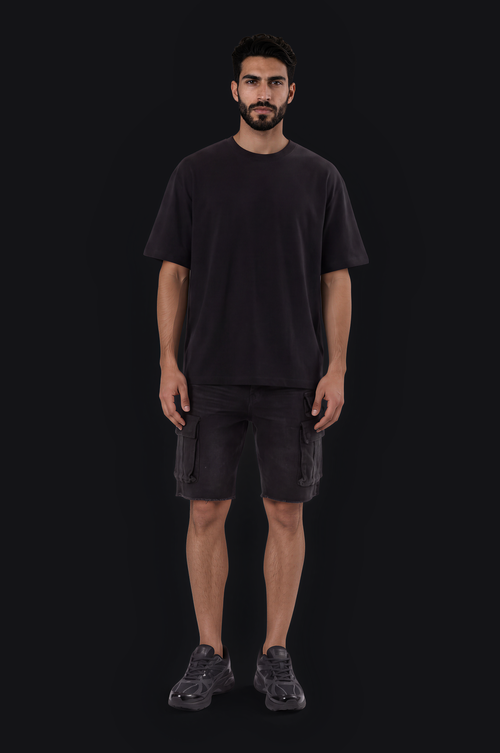 Cargo Shorts – Black