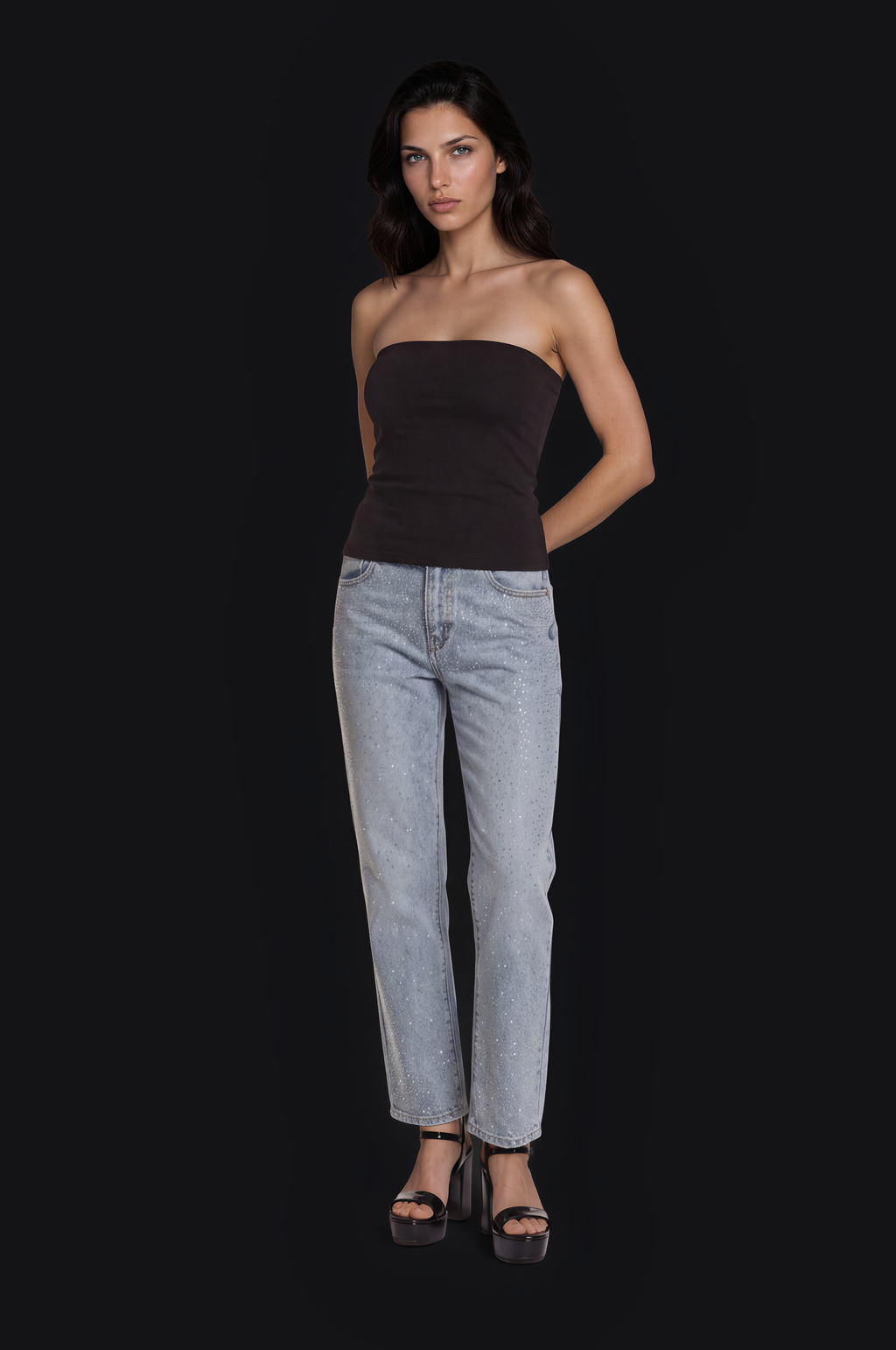 Crystal Jeans – Blue