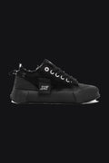 Canvas Platform Sneakers – Black — Men