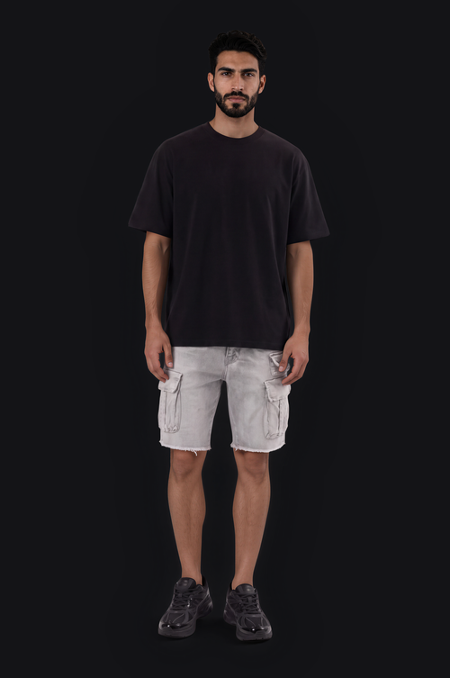 Cargo Shorts – Light Grey