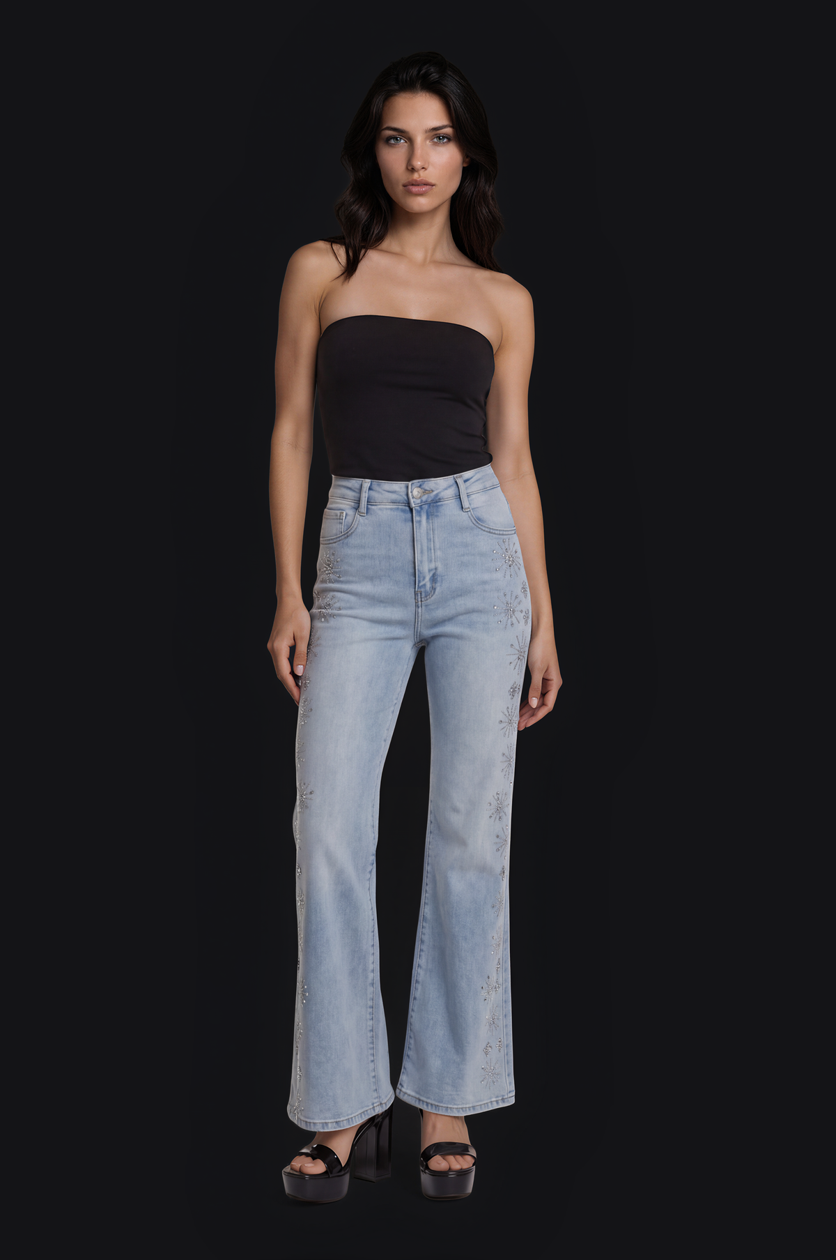 Flare Jeans – Light Blue